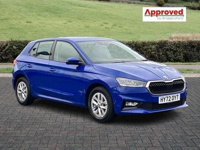 Used Skoda Fabia Comfort 2022 Blue Hatchback