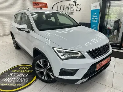 Begagnad Seat Ateca Ecomotive 115 HK (84 kW) 2018 Vit SUV