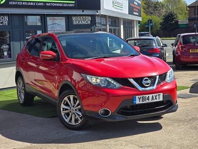 Used Nissan Qashqai Acenta Premium 2014 Red SUV
