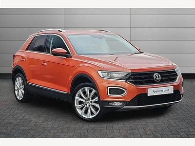 Orange Used 2020 VW T-Roc SEL SUV | £17,295 (Fair price)