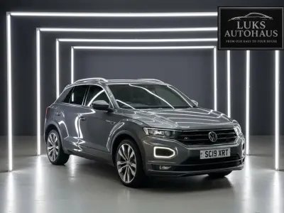 Used VW T-Roc R-line 150 HP (110 kW) 2019 Grey SUV