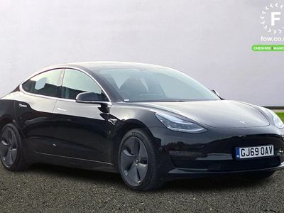 used Tesla Model 3 SALOON Long Range AWD 4dr Auto [BLIS,Reverse parking aid,Lane departure warning system,Steering wheel mounted controls,Tinted glass roof with ultraviolet and infrared protection,18" alloy wheels with aero covers]