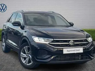 Used VW T-Roc R-line 150 HP (110 kW) 2022 Black SUV