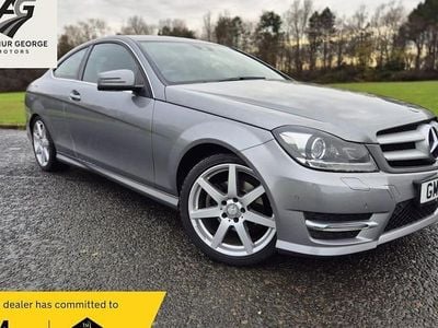 Silver Used 2014 Mercedes C220 Sport Edition Coupe | £7,490 (Super price)