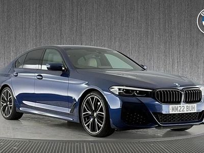 Used BMW 520 M Sport 187 HP (137 kW) 2022 Blue Sedan