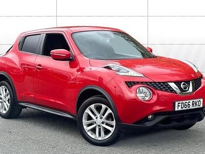 Used Nissan Juke N-Connecta 110 HP (80 kW) 2016 Red SUV