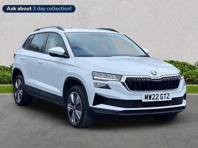 Used Skoda Karoq SE Drive 110 HP (80 kW) 2022 White SUV