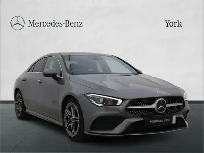 Used Mercedes CLA200 AMG Line Premium 161 HP (118 kW) 2020 Grey Coupe