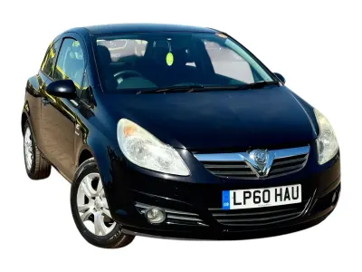 Used Vauxhall Corsa 2010 Black Hatchback