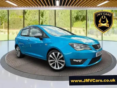 Used Seat Ibiza FR 90 HP (66 kW) 2016 Blue Hatchback