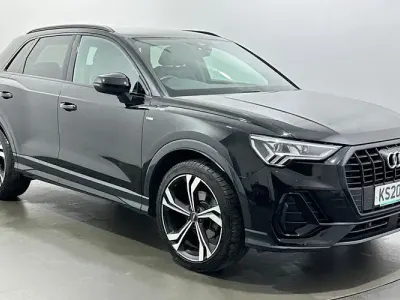 Used Audi Q3 S-Line 150 HP (110 kW) 2020 Black SUV