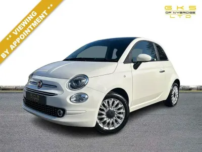 Used Fiat 500 Lounge 70 HP (51 kW) 2020 White Hatchback