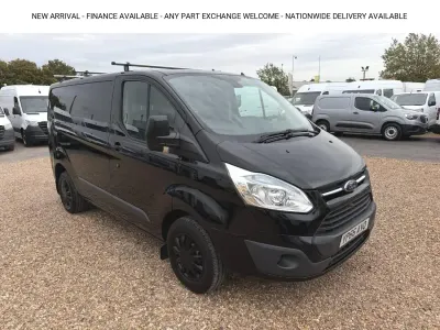 Used Ford Transit Custom Trend 125 HP (91 kW) 2016 Black Van
