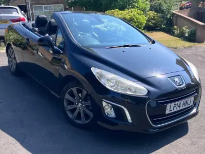 Used Peugeot 308 CC Active 2014 Black Cabriolet