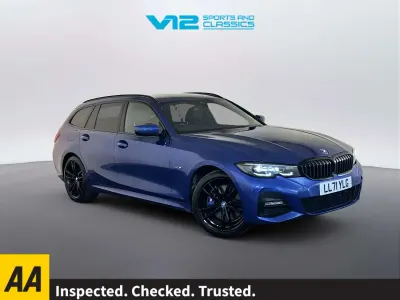 Used BMW 330e M Sport 292 HP (214 kW) 2022 Blue Estate