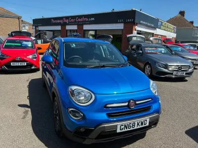 Used Fiat 500X Cross 120 HP (88 kW) 2018 Blue SUV