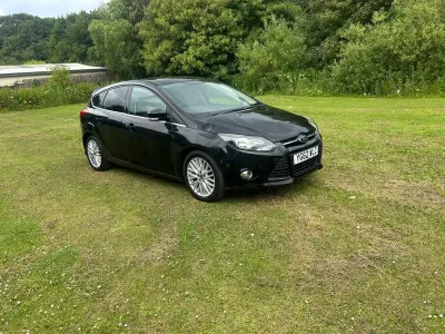 Used Ford Focus Zetec 2012 Black Hatchback