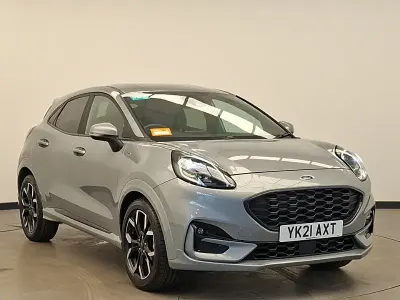 Gebraucht Ford Puma ST-Line X 125 PS (91 kW) 2021 Silber SUV