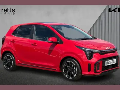 New Kia Picanto GT-Line S 68 HP (50 kW) 2025 Red Hatchback