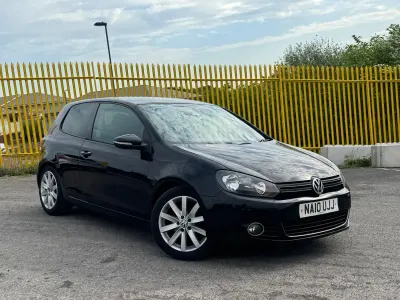 Used VW Golf VI GT 140 HP (102 kW) 2010 Black Hatchback