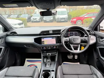 Used Audi Q3 S-Line 150 HP (110 kW) 2019 White SUV