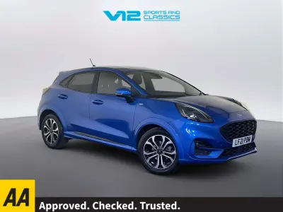 Used Ford Puma ST-Line 125 HP (91 kW) 2021 Blue SUV