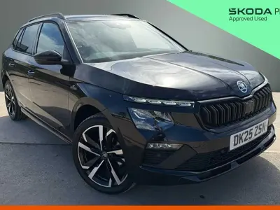 Used Skoda Kamiq Monte Carlo 115 HP (84 kW) 2025 Black magic pearl effect SUV