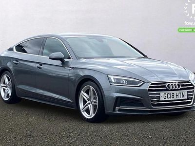 Used Audi A5 Sportback S-Line 190 HP (139 kW) 2018 Grey Hatchback