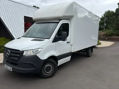 Used Mercedes Sprinter Progressive 141 HP (103 kW) 2022 White Van