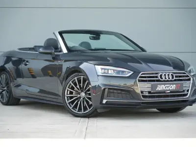 Used Audi A5 Cabriolet S-Line 190 HP (139 kW) 2019 Grey Cabriolet
