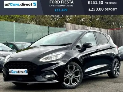 Used Ford Fiesta ST-Line 100 HP (73 kW) 2019 Black Hatchback