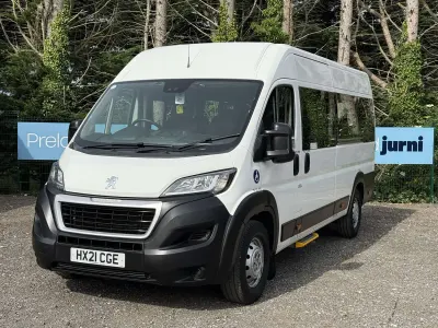 Used Peugeot Boxer S 140 HP (102 kW) 2021 White Van