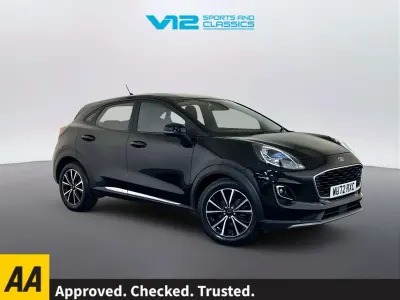 Begagnad Ford Puma Titanium 125 HK (91 kW) 2022 Svart SUV