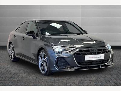 Used Audi A3 Black Edition 150 HP (110 kW) 2024 Grey Sedan