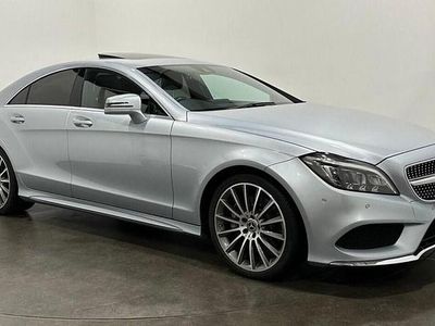 Used Mercedes CLS350 AMG line 258 HP (189 kW) 2017 Silver Coupe