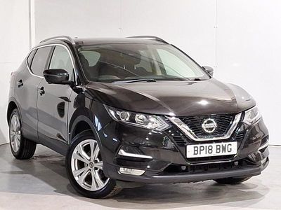 Used Nissan Qashqai N-Connecta 110 HP (80 kW) 2018 Black SUV