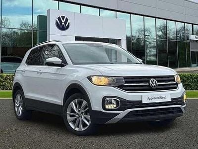 White Used 2021 VW T-Cross Active SUV | £15,791 (Fair price)