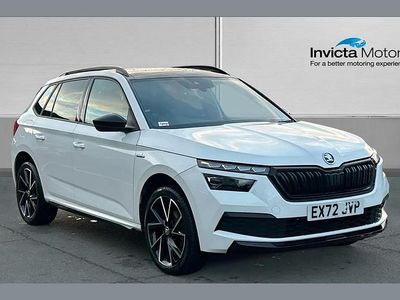 Used Skoda Kamiq Monte Carlo 110 HP (80 kW) 2022 White SUV