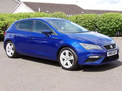 Used Seat Leon FR 2019 Blue Hatchback