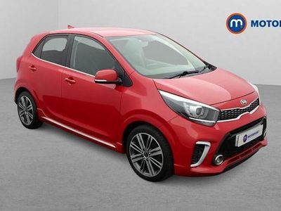 Used Kia Picanto GT-Line 101 HP (74 kW) 2019 Red Hatchback
