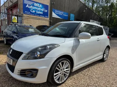 Used Suzuki Swift Sport 2014 White Hatchback