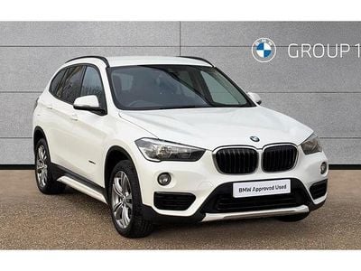 Used BMW X1 Sport Line 150 HP (110 kW) 2017 White SUV