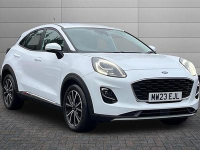 White Used 2023 Ford Puma Titanium Hatchback | £15,750 (Good price)