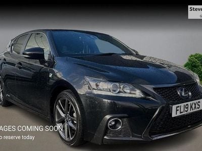 Black Used 2019 Lexus CT200h Sport Line Hatchback | £14,495 (Fair price)