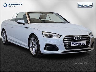 Used Audi A5 Cabriolet Sport 2020 White Cabriolet