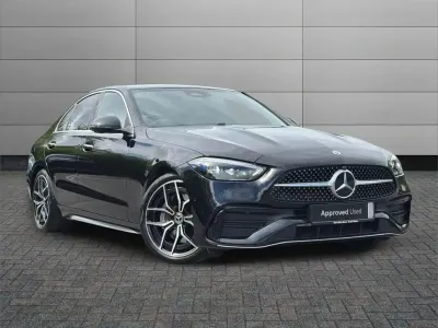 Used Mercedes C200 AMG Line Premium 200 HP (147 kW) 2024 Black Sedan