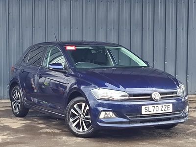 Used VW Polo United 80 HP (58 kW) 2020 Blue Hatchback