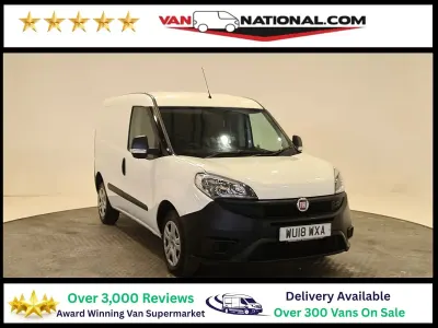 Used Fiat Doblò 95 HP (69 kW) 2018 White MPV