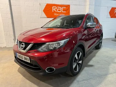 Used Nissan Qashqai N-Vision 2016 Red SUV