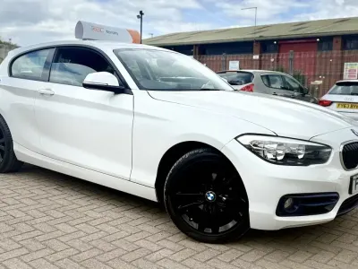Used BMW 116 Sport Line 116 HP (85 kW) 2016 White Hatchback